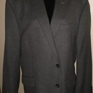 Stafford two Button Charcoal Suit Jacket 48R